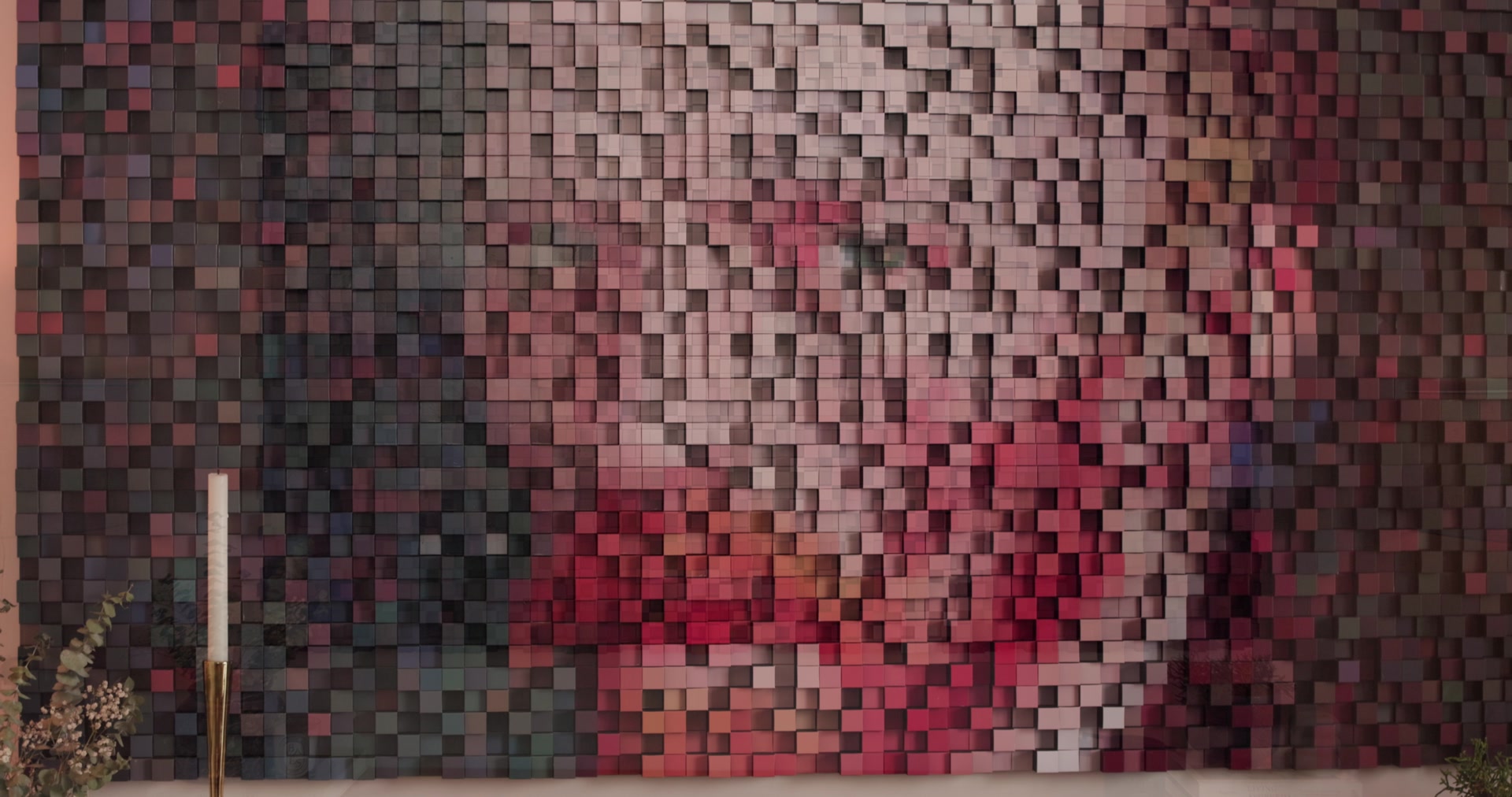 Voxel Portrait · Vincent van Gogh